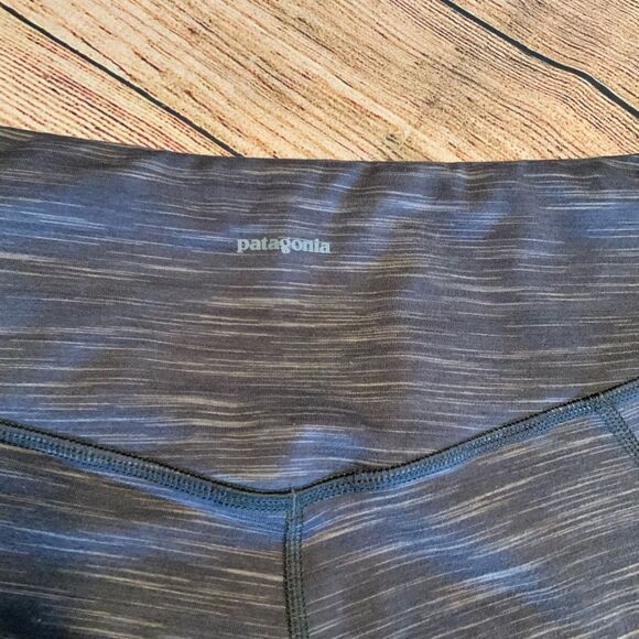 Patagonia Worn Wear Gray Marled Leggings Size L - Picture 3 of 12